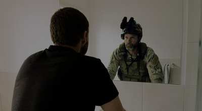 Dr Dan Pronk in the field